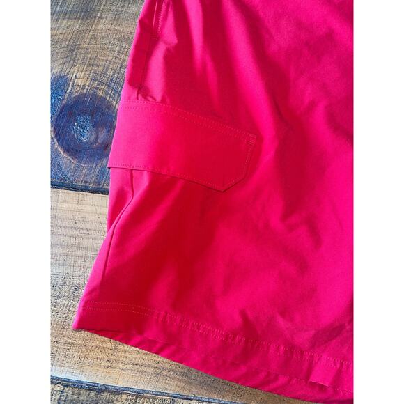 Mens Duluth Trading Co Bull Moose DuluthFlex 9" Royal Red Board Short Pockets 48 - Picture 3 of 8